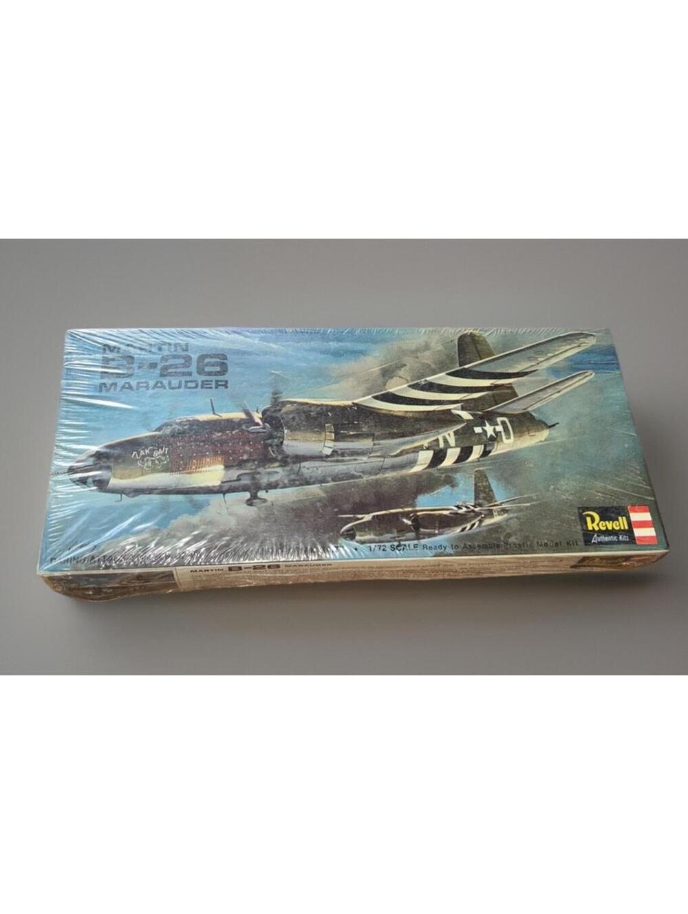 Vintage Revell Martin B-26 Marauder 1/72 Scale Plastic Model Kit Factory Sealed